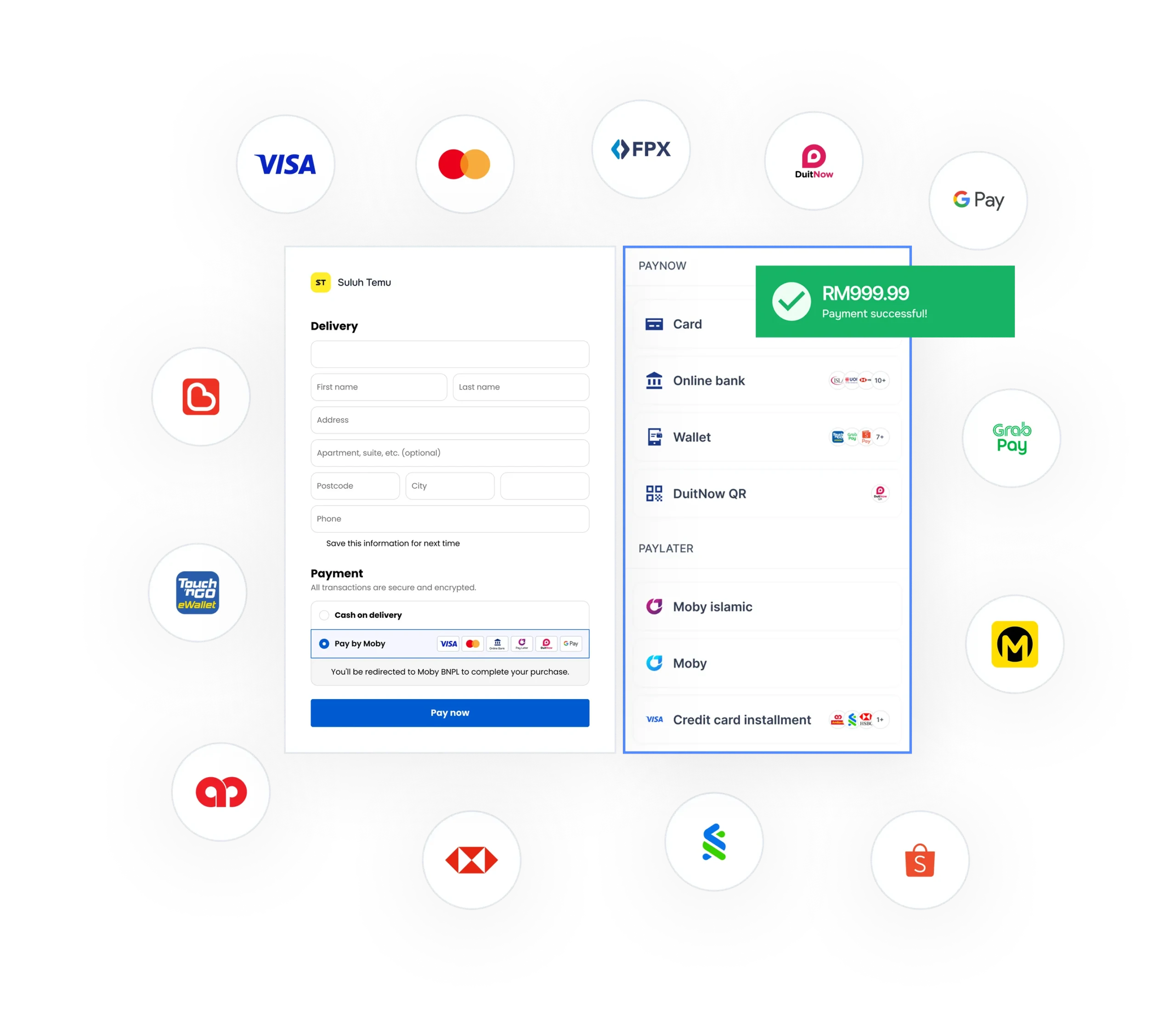 Get paid any way