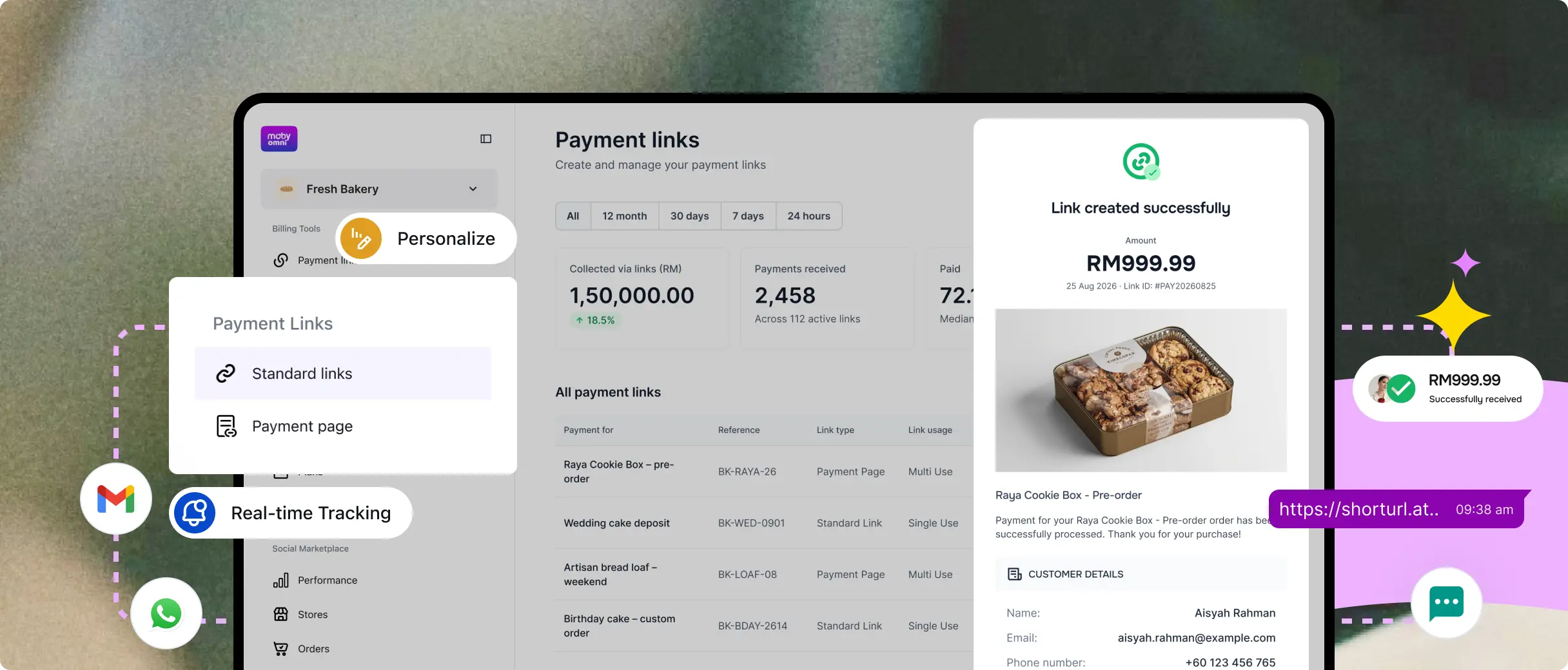 Payment link-hero
