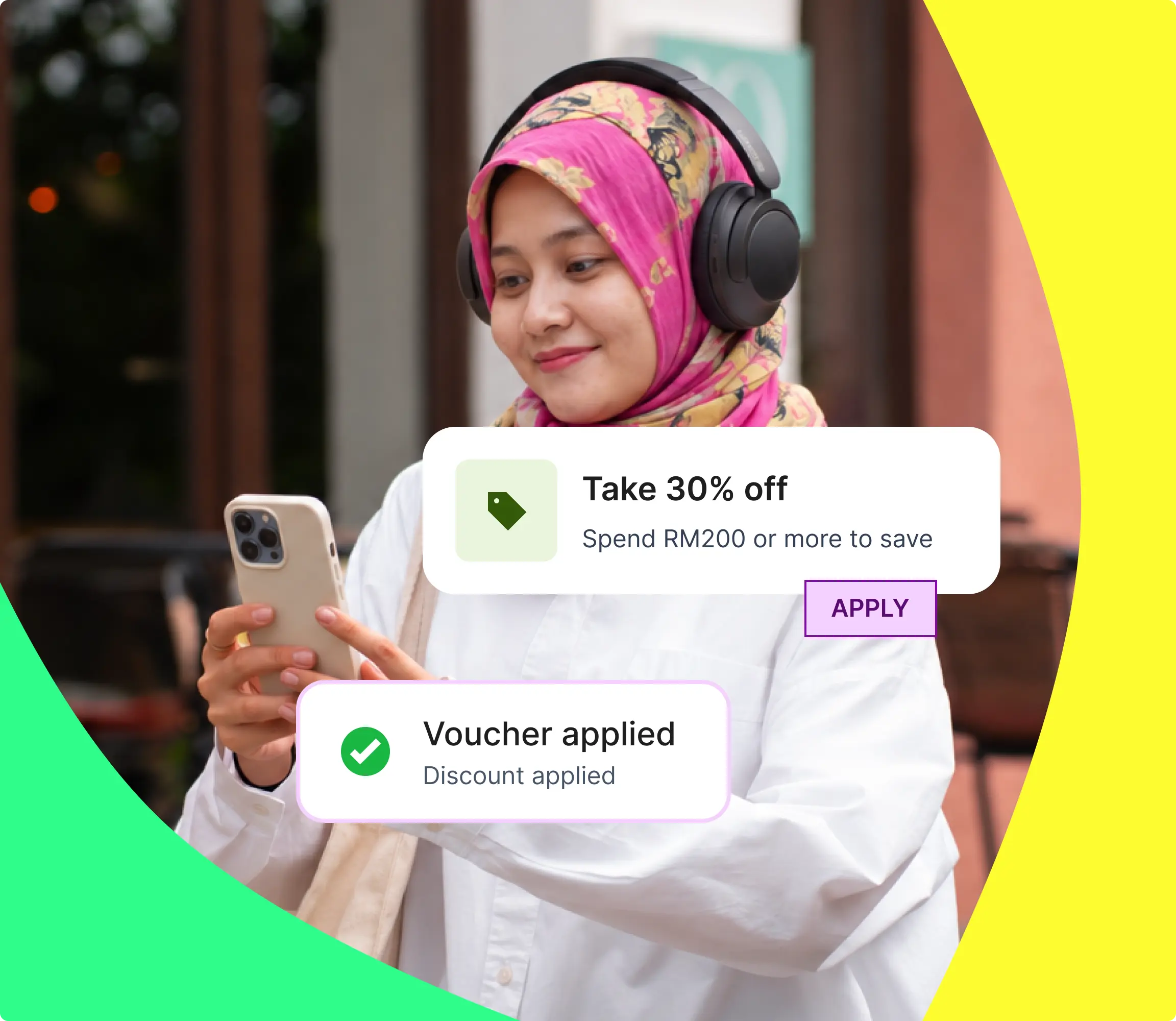 Simple and easy for every customer to redeem